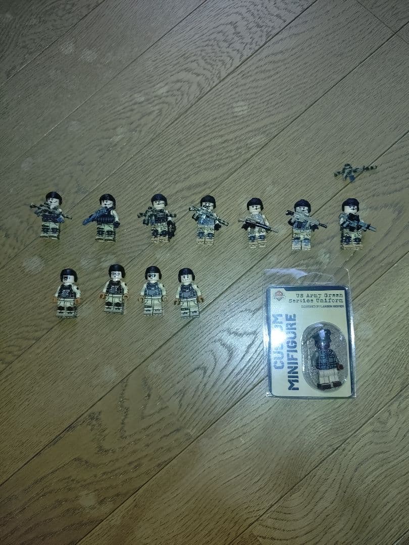 brickmania製アメリカ軍ブラックホーク　デルタフォース部隊セット