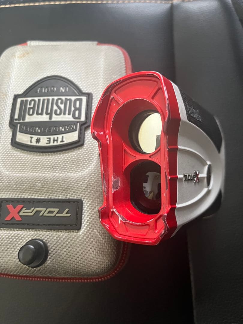 【美品】Bushnell TOUR X ゴルフ用距離計 ケース付