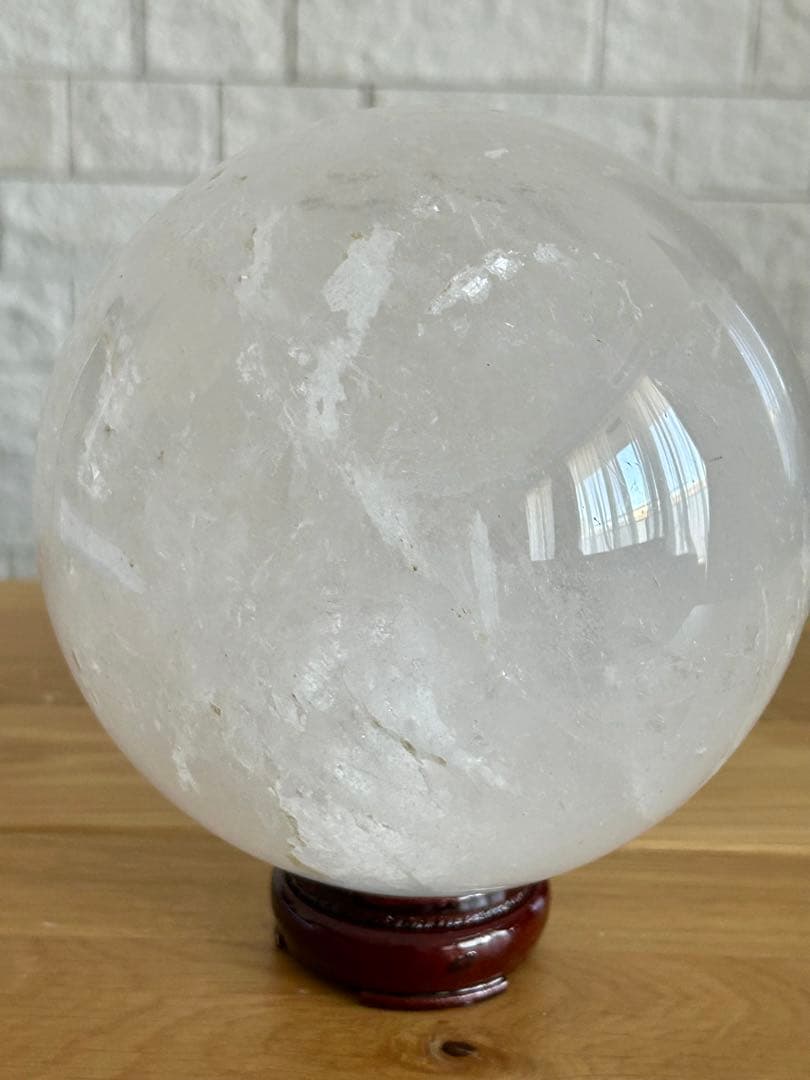 かおりちゃん【超希少✨】ライトニング水晶 3.6kg 大玉