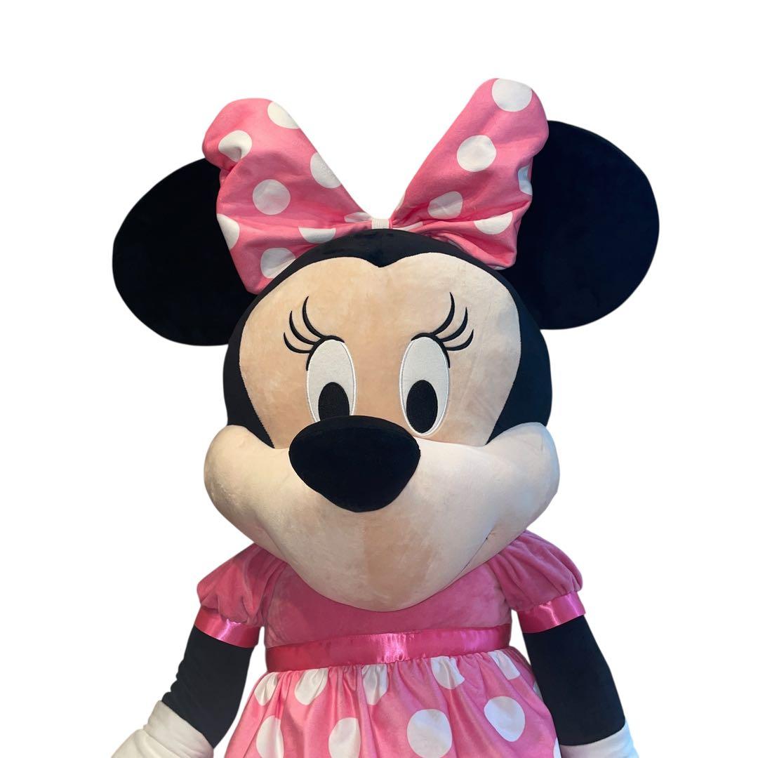 【希少品】ミニーマウス ぬいぐるみ BIG 大きい タグ付き　150cm