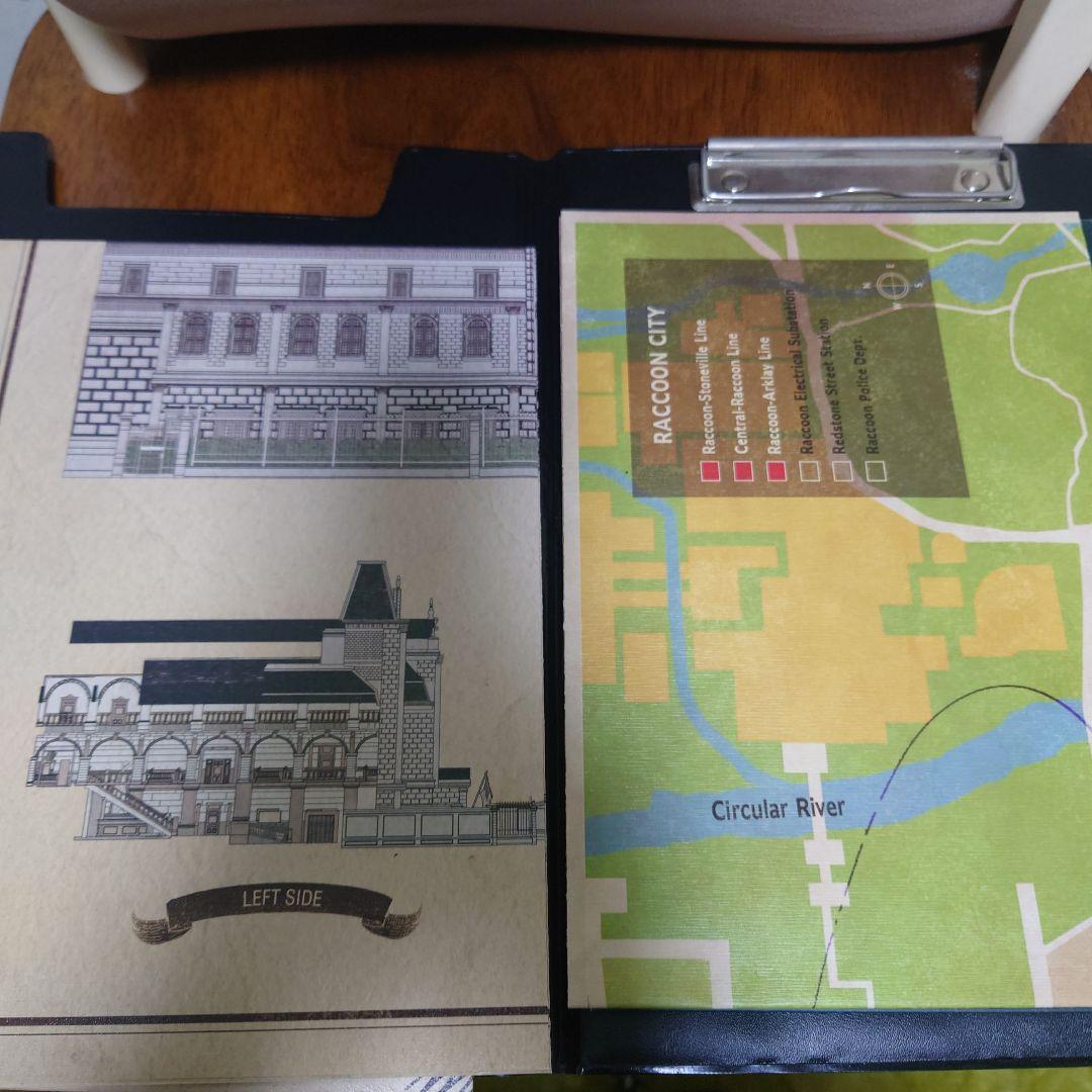 バイオハザード ラクーンシティ 地図