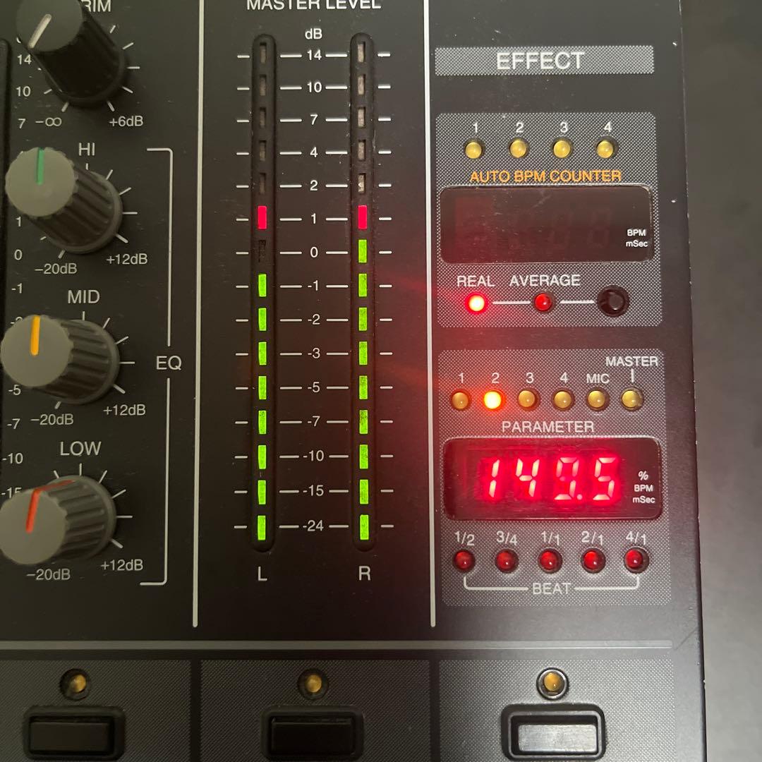 Pioneer パイオニア DJミキサー DJM-500 現状品 音響 4ch