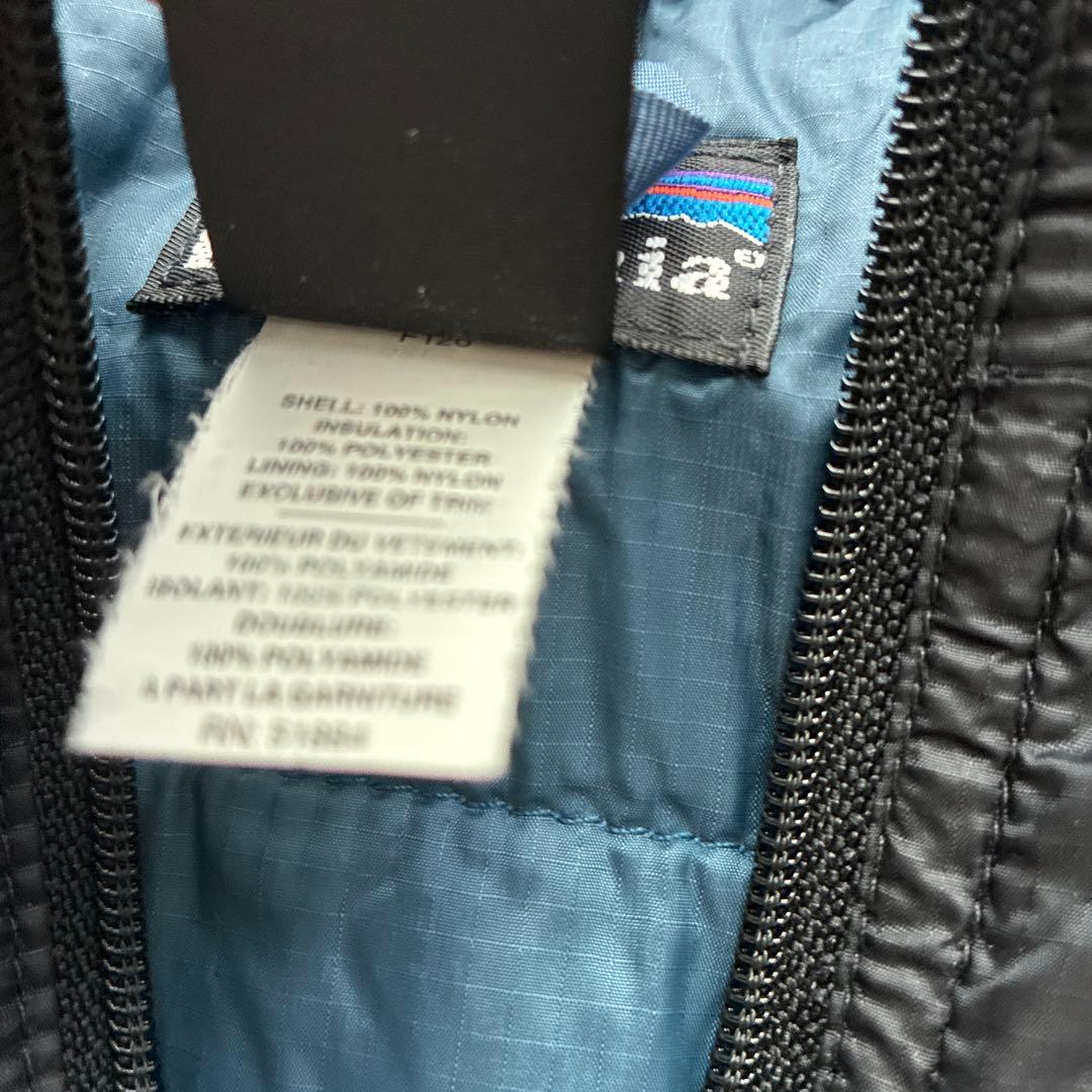 patagonia パフボールベスト　99年製　USA製　ブラック　s