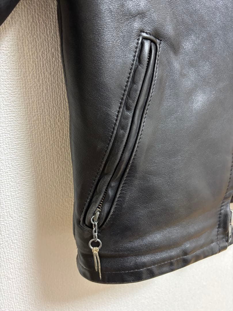 こ*ぎ様 schott 141 シングルライダースジャケット　34