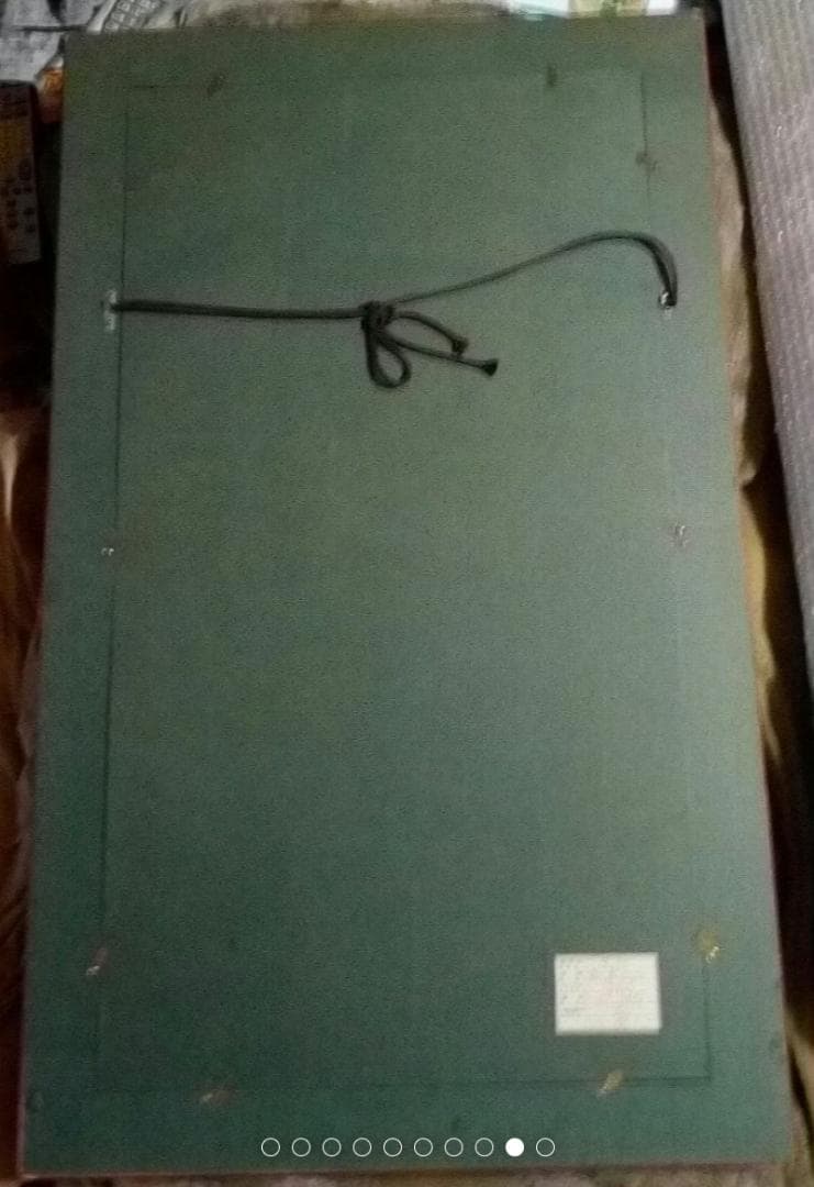 巨匠アンリ·ダンティ真作馬に乗るピエロ油彩変形20号ピカソですアトリエに住んだ