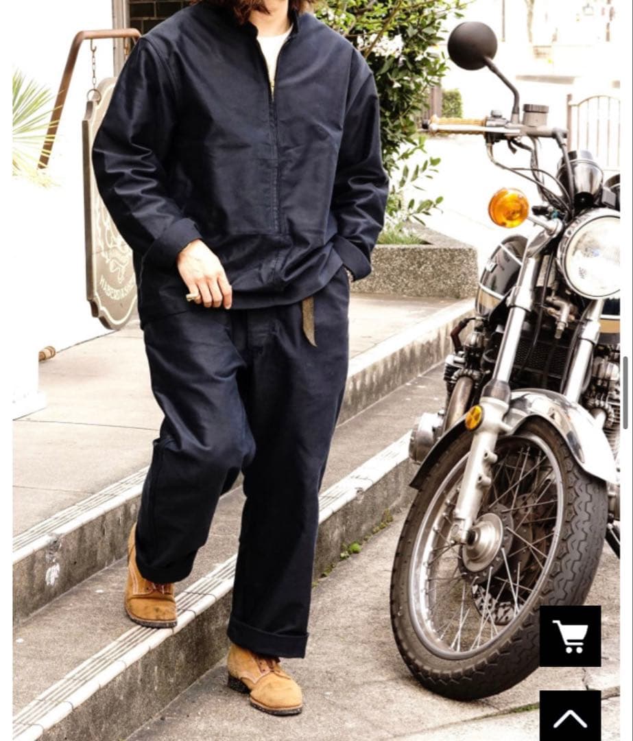 ジャケット・アウター BSC Uniform \" Moleskin Half Zip Jacket \"