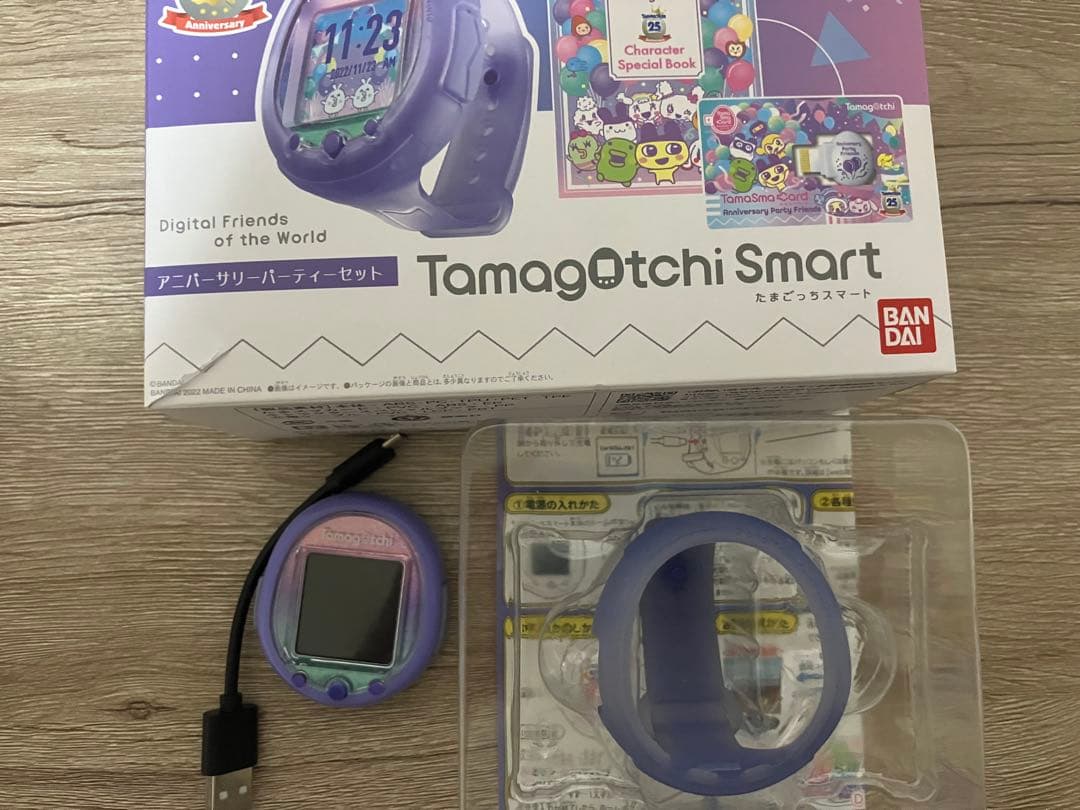 【中古】たまごっちスマート アニバーサリーパーティセット