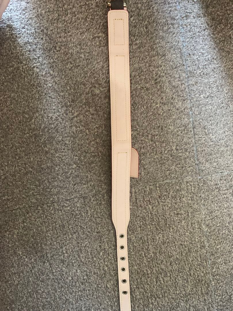 ルイ・ヴィトン レザー　犬首輪 スタッズ付き　louis vuitton