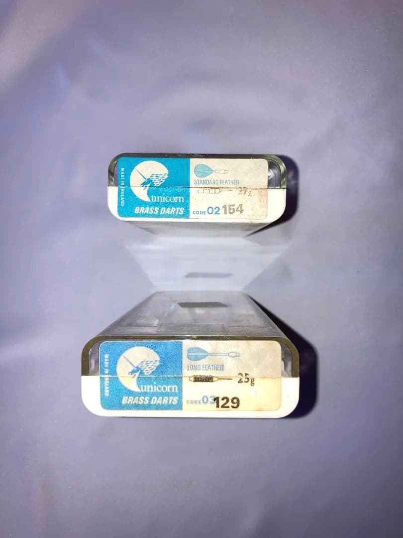 未使用　1970年　ダーツビンテージ　unicorn社　イギリス
