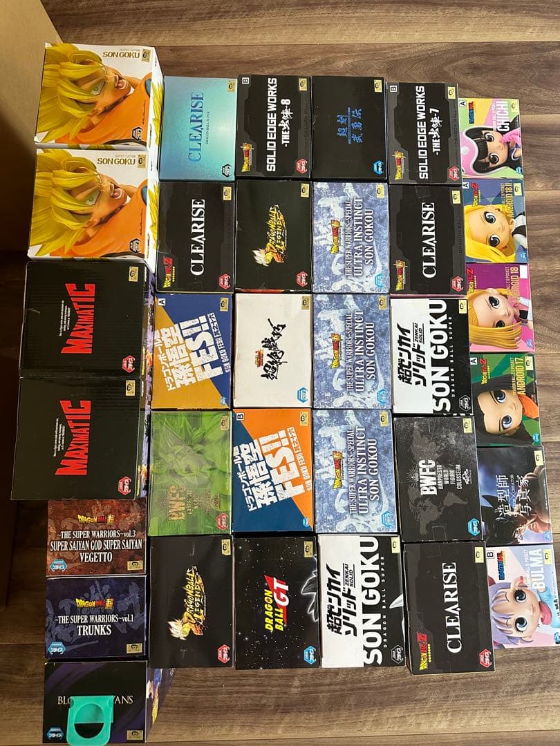 ドラゴンボールのプライズ(33個)