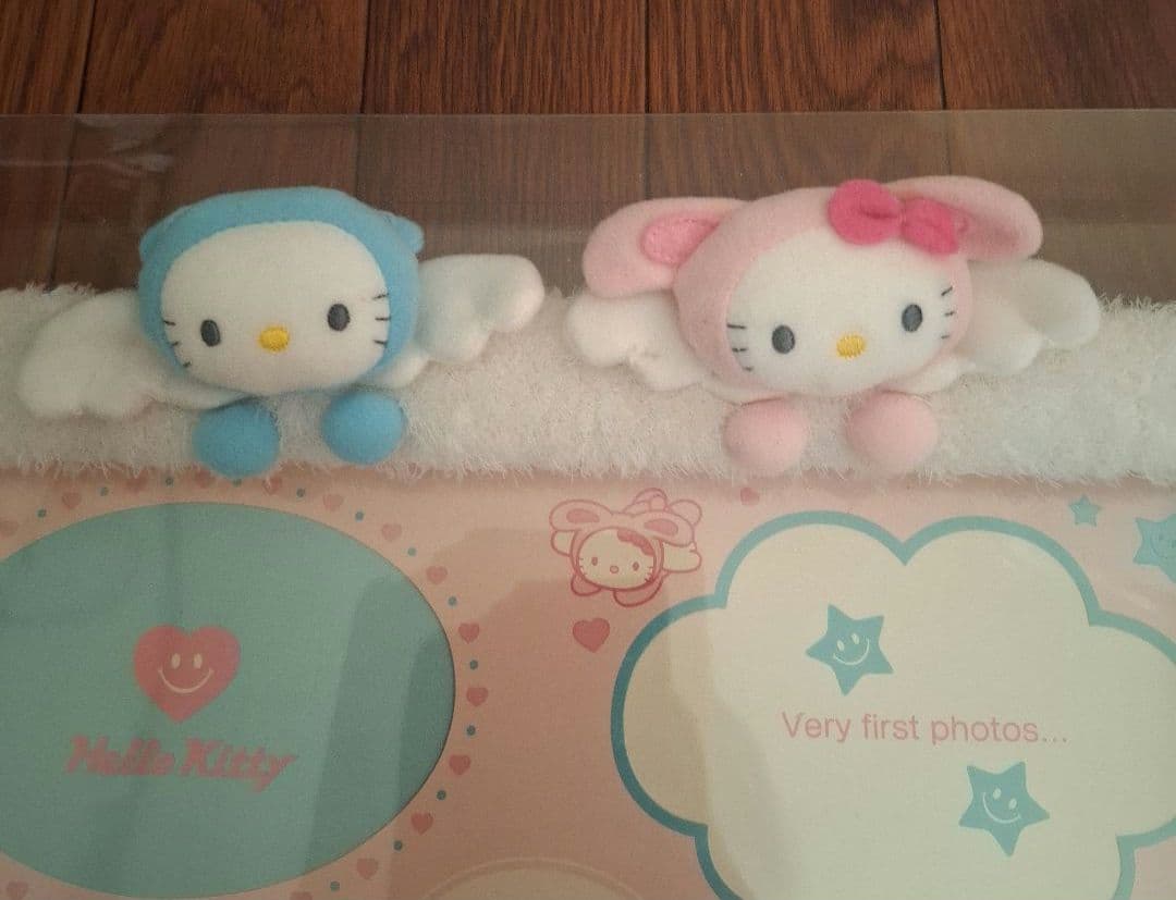 キティ&ダニエル　ファミリーフォトフレーム　2002年　平成レトロ　レア