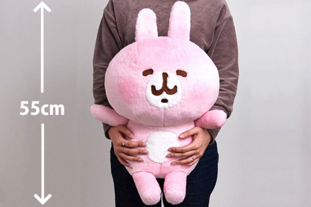 カナヘイの小動物　ビッグサイズぬいぐるみ　ピスケとうさぎ　ゆるっとストア限定