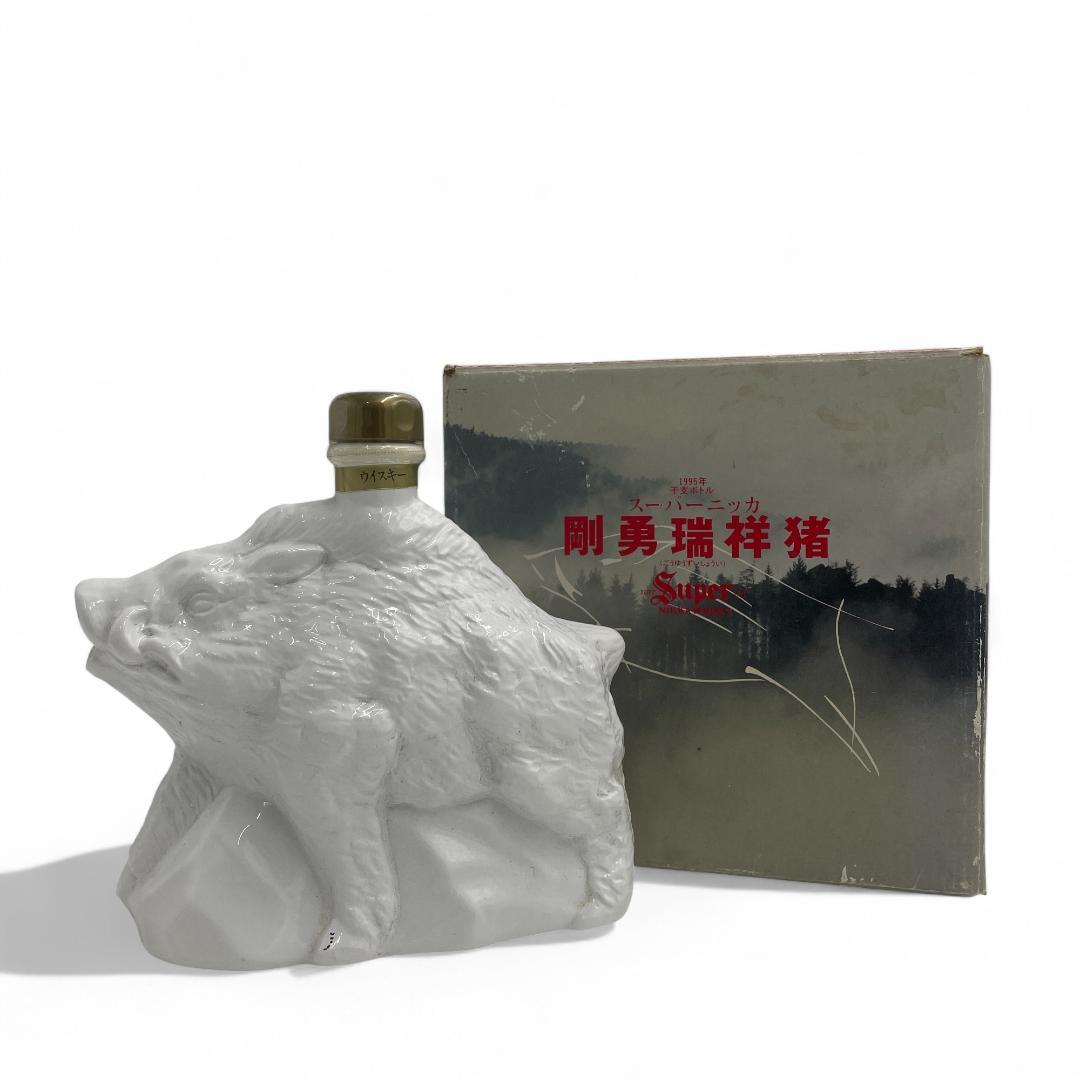 【未開栓】ニッカウヰスキー干支ボトル/剛勇瑞祥猪/600ml /43％