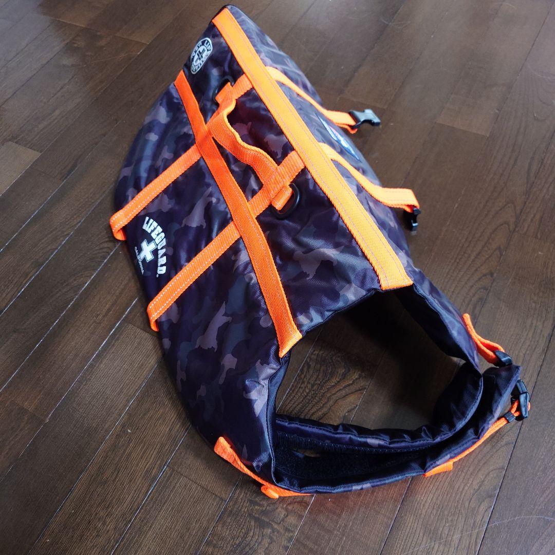 LIFEGUARD 大型犬用ライフジャケット カモフラージュ