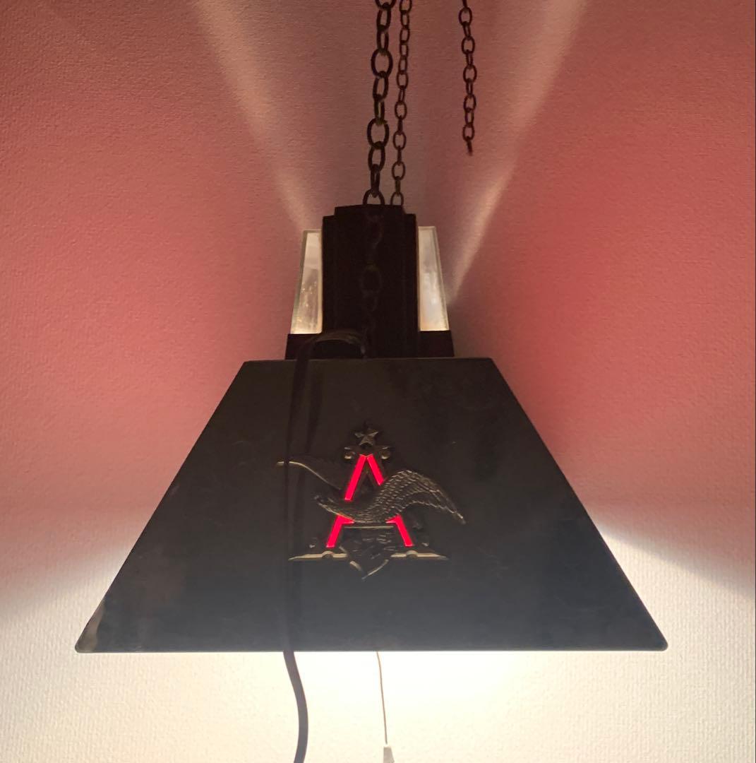 #98 バドワイザー ビリヤード ランプ ガレージ ビンテージ 希少