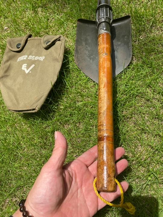 希少ビンテージ　ever scoop 折り畳みスコップ＆ピッケル