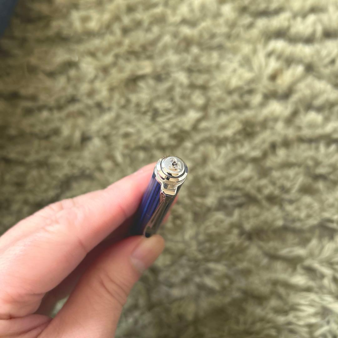 ペリカン スーべレーン K605 ボールペン ブルーストライプ