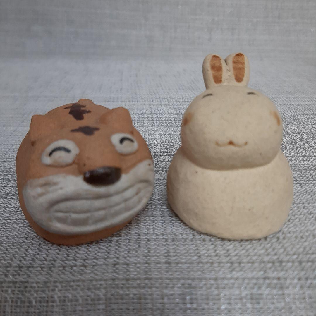 お値下げ中！十二支飾り サバイディー 羽田桂子 常滑焼 干支 陶器 コンパクト