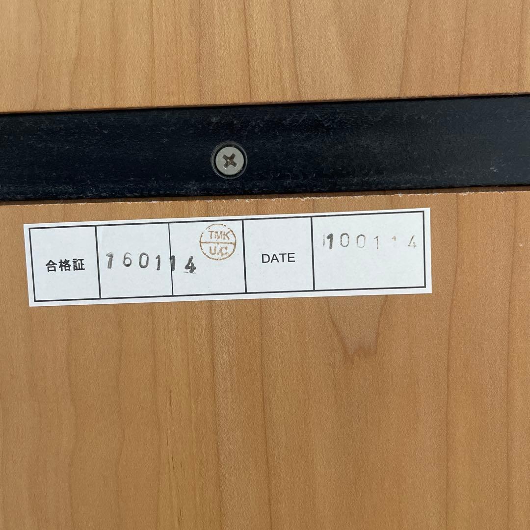 中古　KEYUCA Mei ダイニングテーブル　メープル無垢材