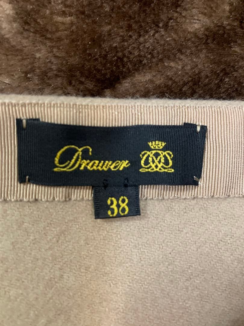 Drawer フレアスカート サイズ38 ベージュ