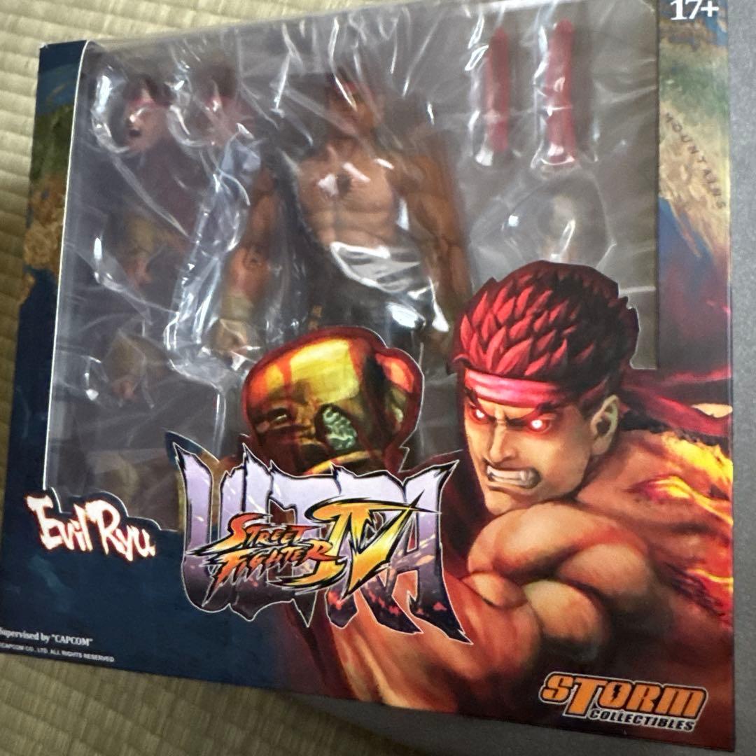 美品)ストリートファイター　殺意の波動に目覚めたリュウ　ストームコレクティブルズ