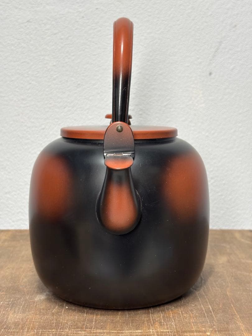 未使用品 御水注 秀峰堂 口蓋付 銅 茶道 お茶 水差し