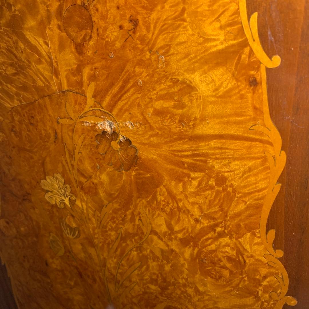 イタリア　アンティーク　象嵌