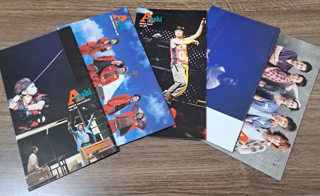 ★嵐会報 1～74(2001.春～2016.秋) 抜け無し +会報ホルダー3冊