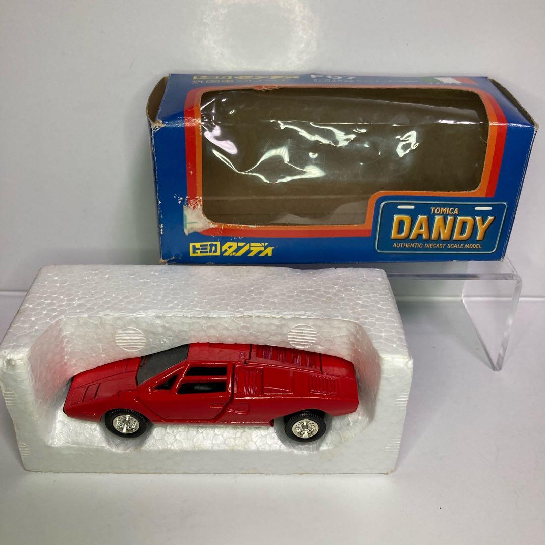 ★トミカダンディ★F07 ランボルギーニカウンタック LP400 日本製 レッド