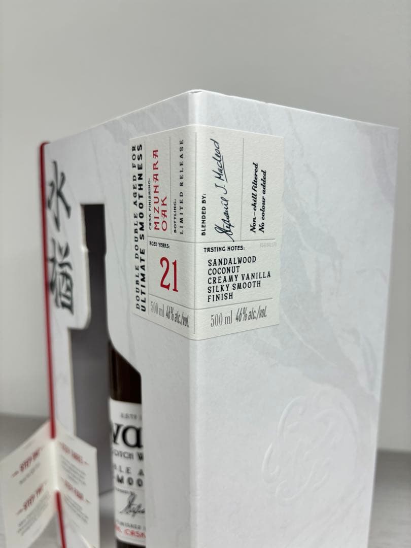 デュワーズ ダブルダブル 21年 ミズナラ