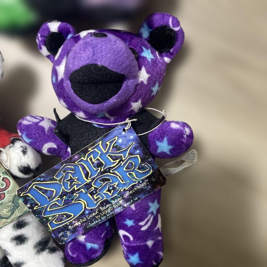 Grateful Dead Bear デッドベア　ビーンベア　ぬいぐるみセット