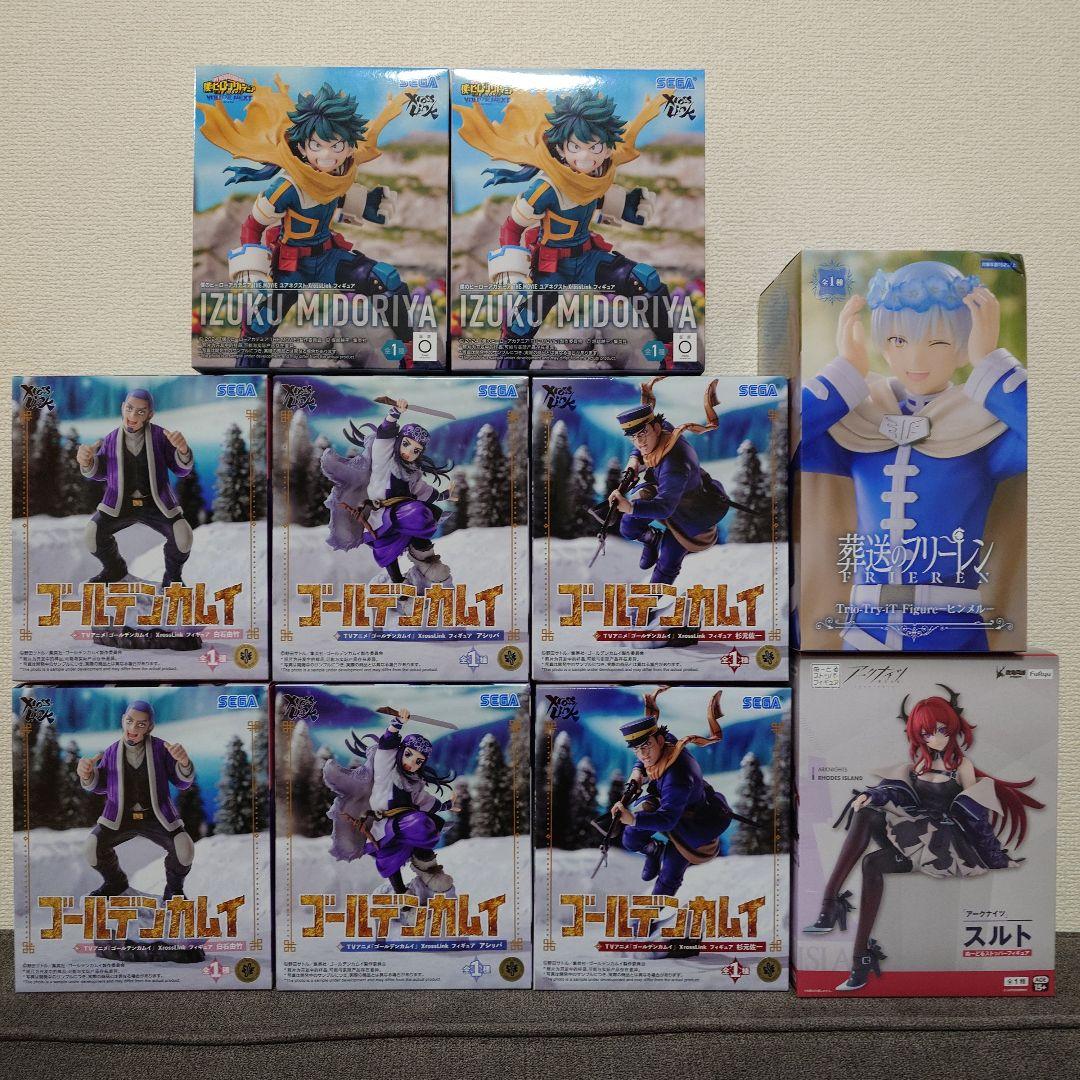 【激安】最新フィギュア　ゴールデンカムイ・ヒロアカ・フリーレン・他　計10個