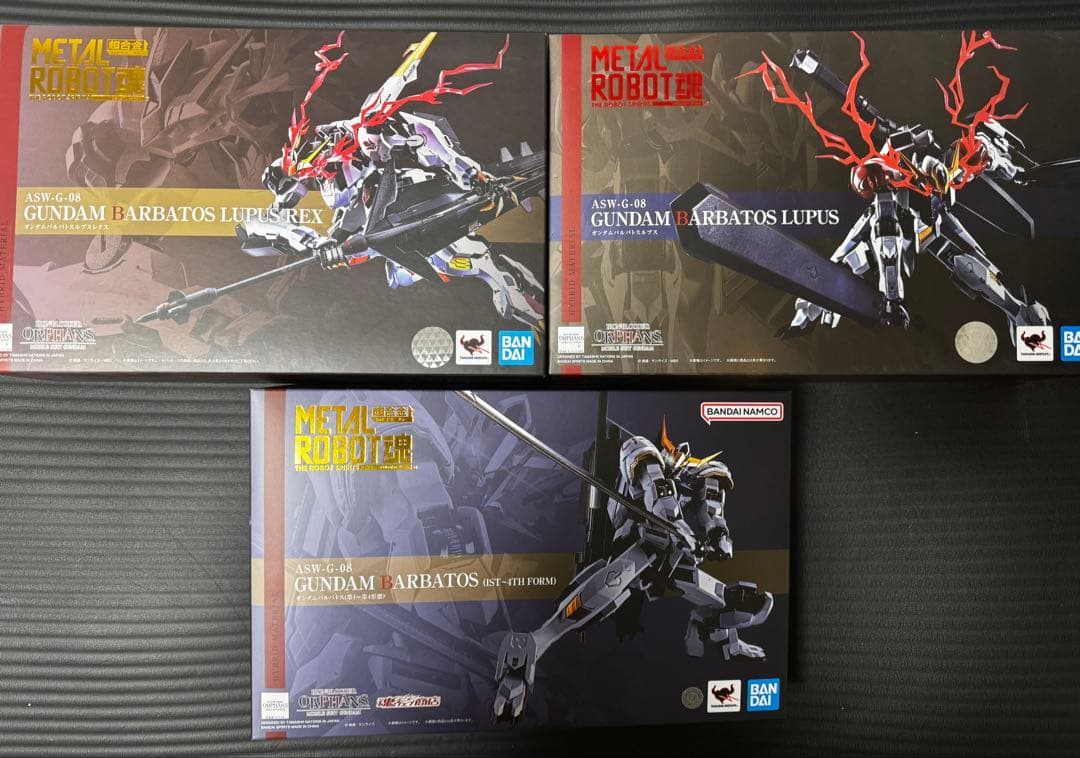 ア*ン様 L ROBOT魂 ガンダムバルバトス　三種セット