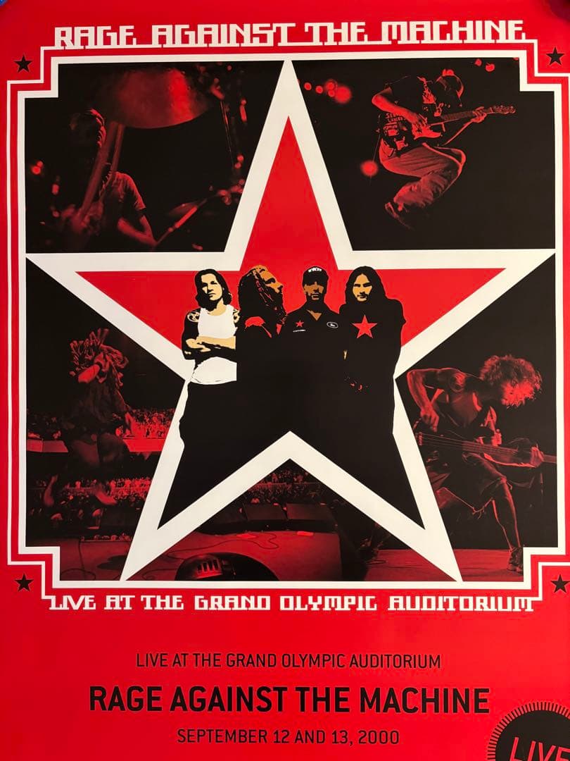 RAGE AGAINST THE MACHINE ポスター