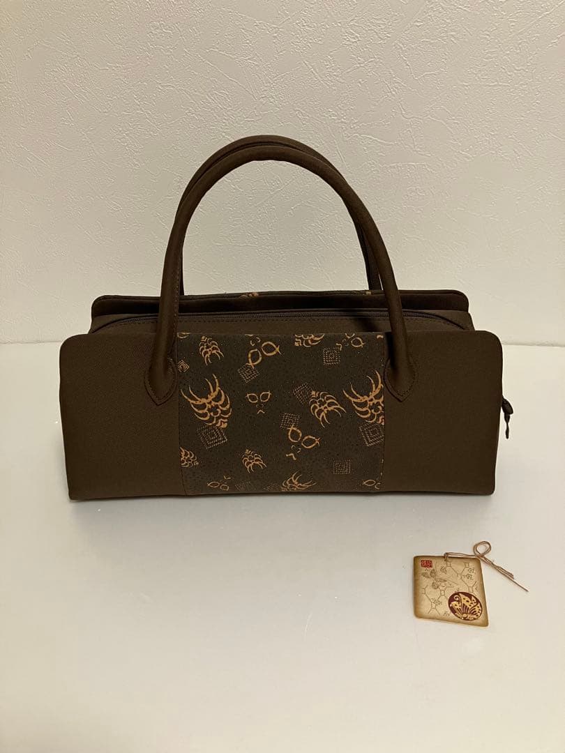 利休バッグ　神田胡蝶