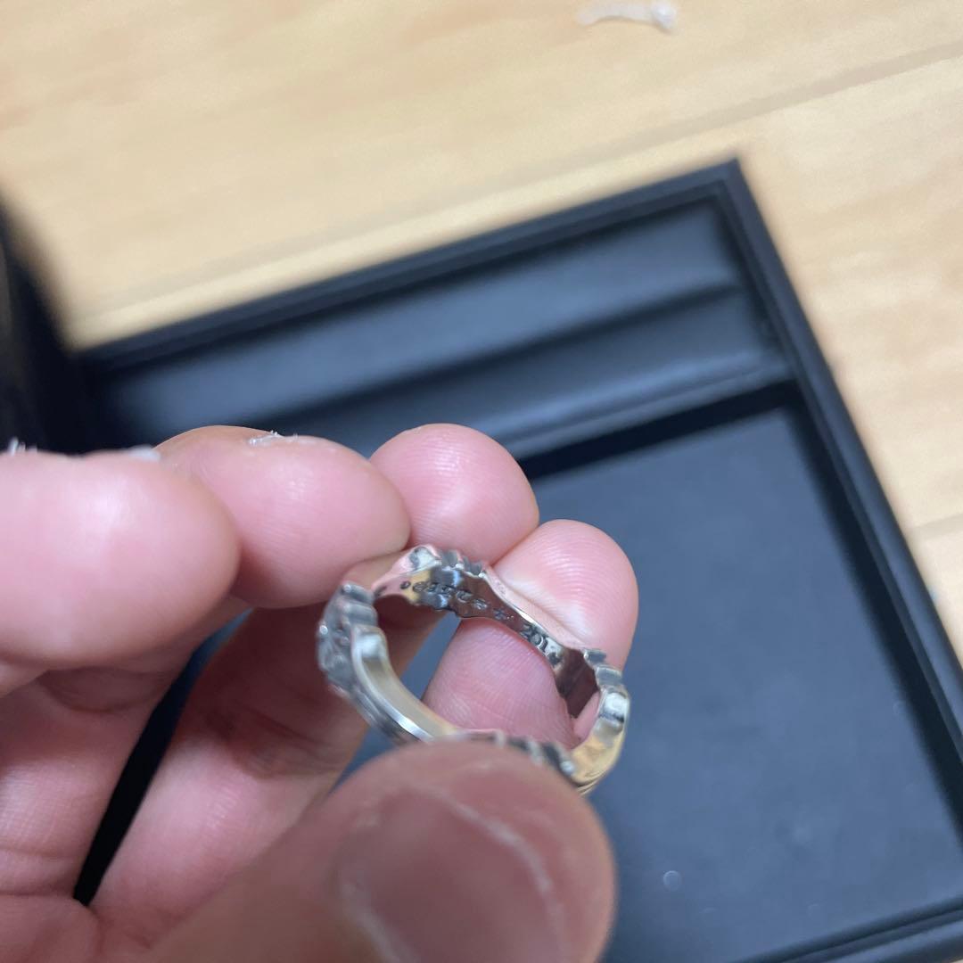 P*m様 クロムハーツ フィッシュボーンリング　10.5号　スターリングシルバー