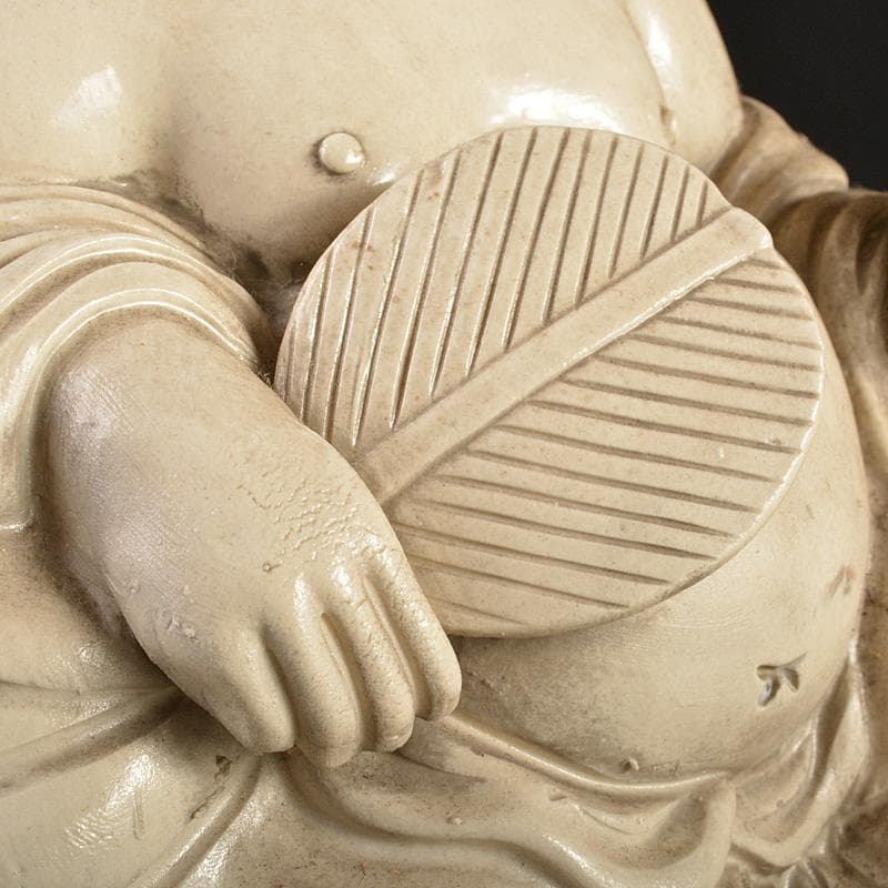 備前焼　古備前　備前森製　白備前　布袋伏せ香炉　D　R7150