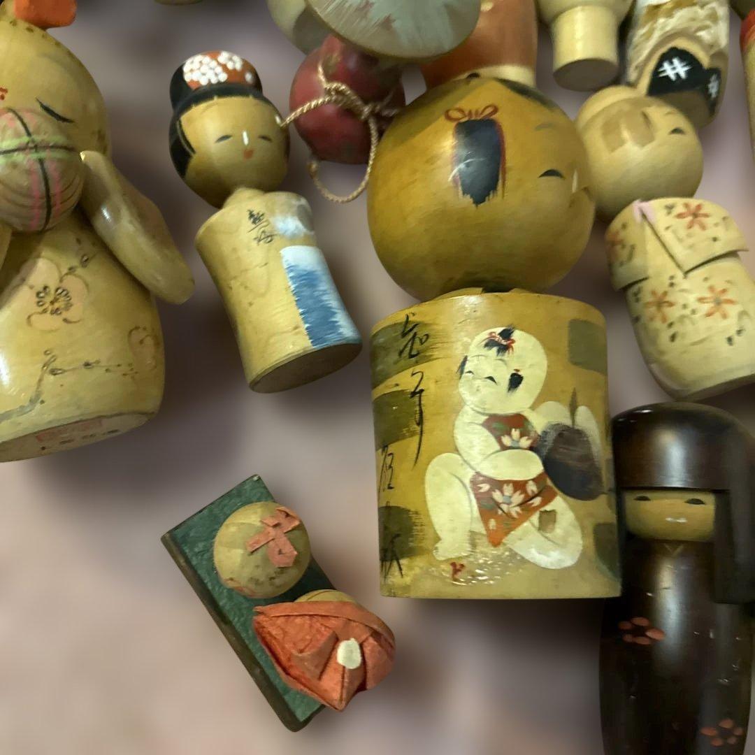 日本人形・こけしコレクション100点セット