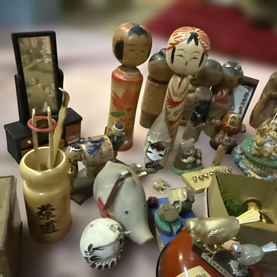 日本人形・こけしコレクション100点セット