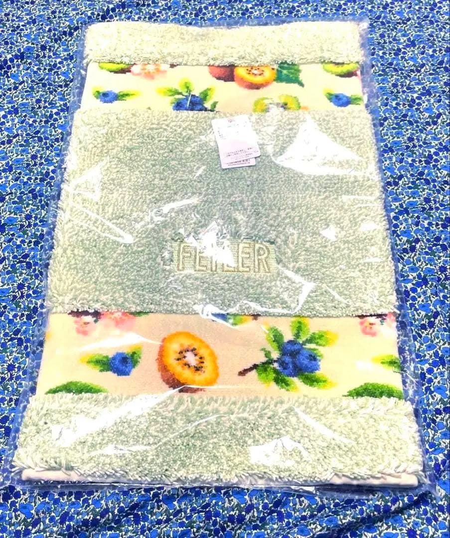 フェイラー　フレッシュキウイ　バスマット　玄関マット　キウイ　新品　ブルーベリー