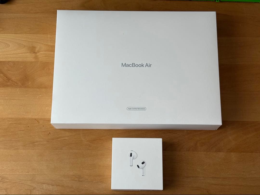 Apple M2 MacBook Air 512G＋AirPods 3セット