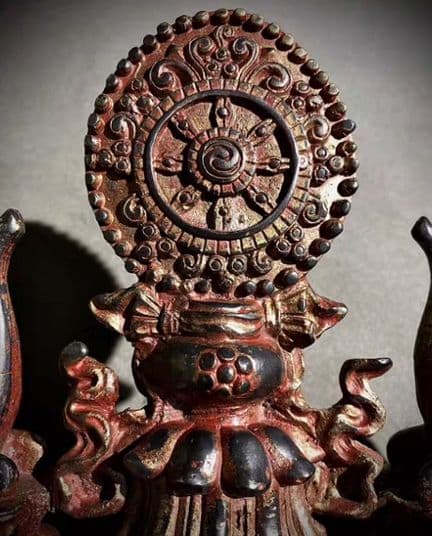 銅器 仏教 法像奉納 古美術 コレクション品 銅製 工芸品 彫刻装飾品置物