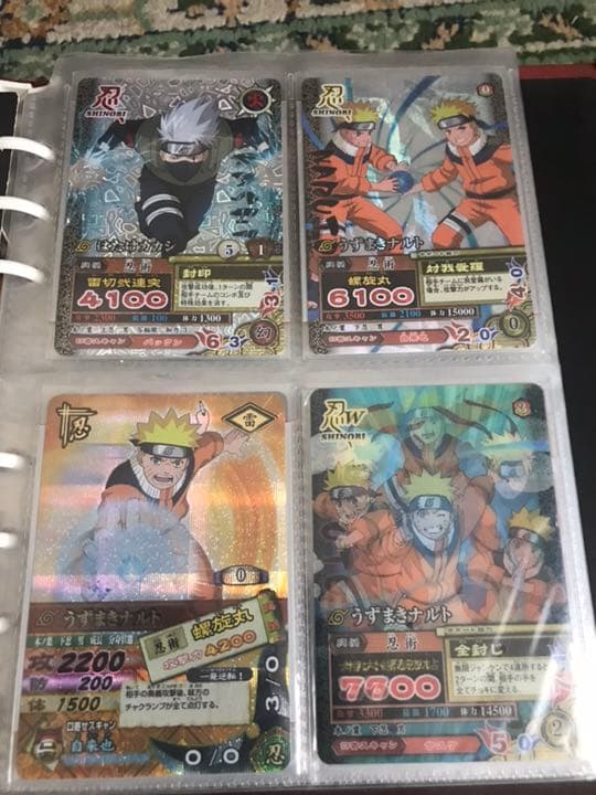 NARUTO データカードダス(39枚ほど)
