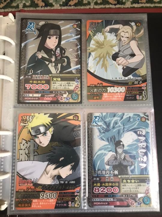 NARUTO データカードダス(39枚ほど)