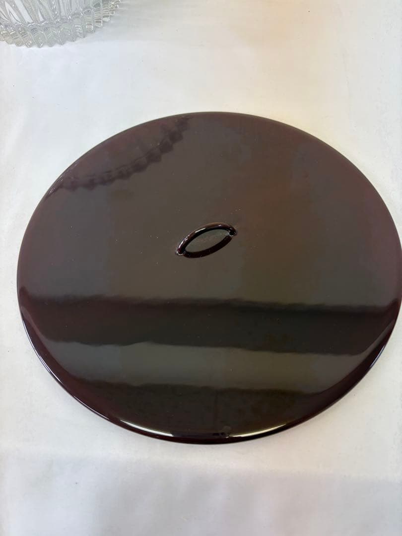 義山　ガラス　水指