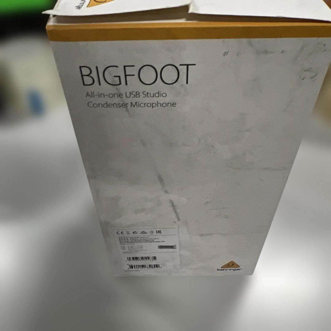 behringer BIGFOOT USBマイク