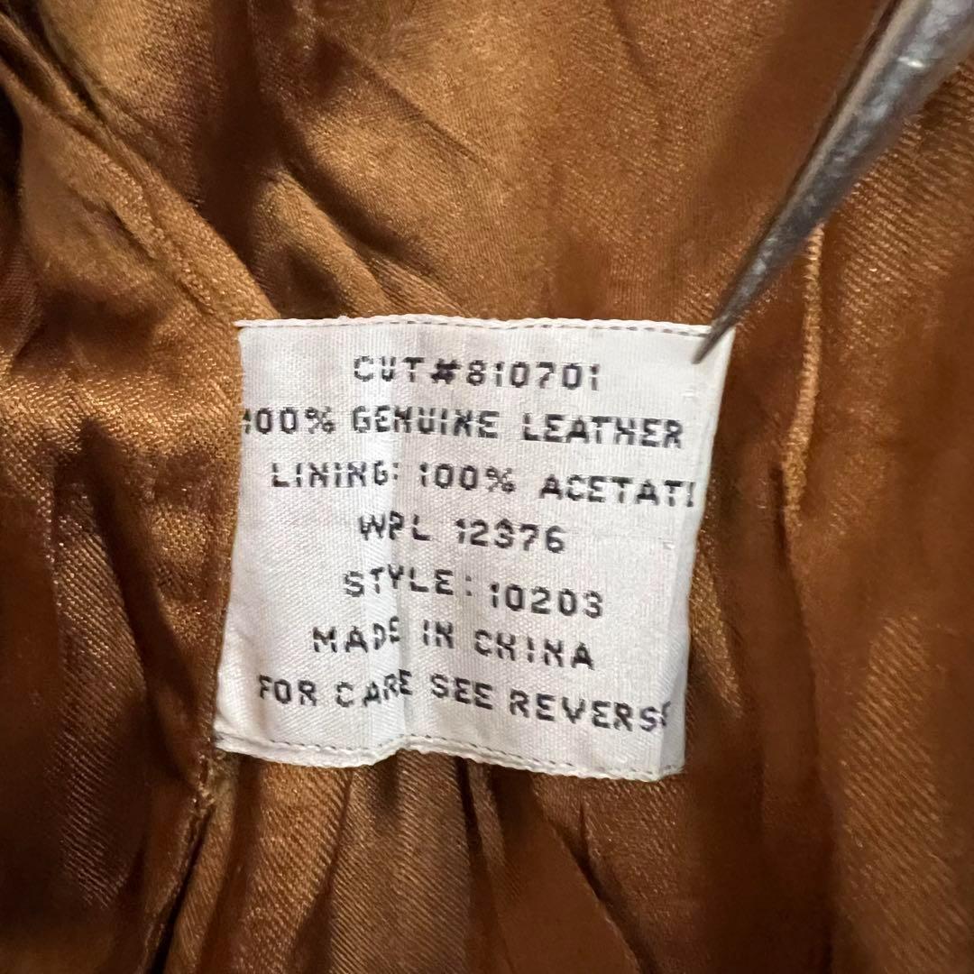 ☆US古着☆vintage【レザー・スエード ウエスタン ジャケット】2XL