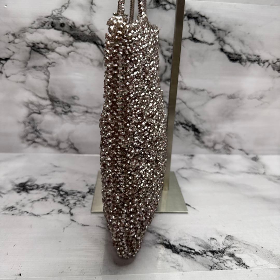 (美品)大人気、アンテプリマ、ワイヤーバッグ、人気コラボ、サンリオ、キティー