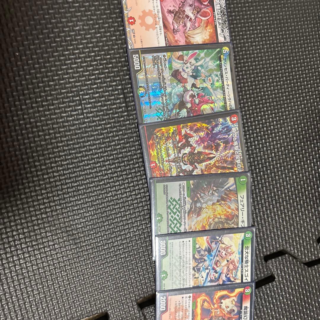 デュエマデッキ引退品　青緑ジャイアント、リースドリームメイト