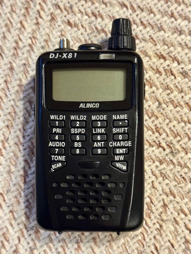 ALINCO DJ-X81 広帯域受信機 防災ラジオ